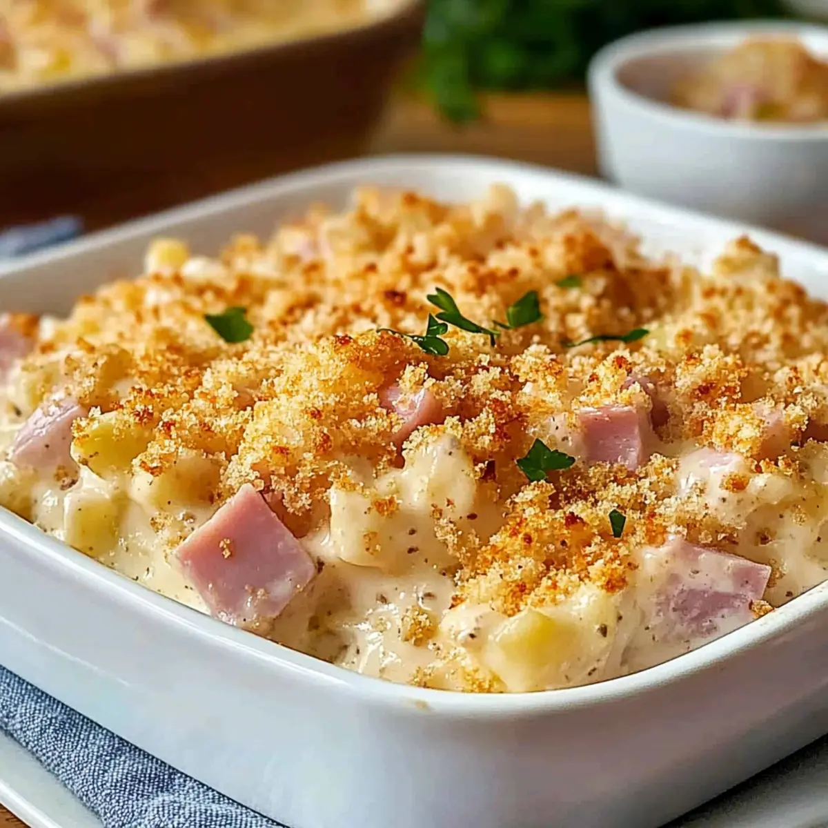 Delicious Chicken Cordon Bleu Casserole