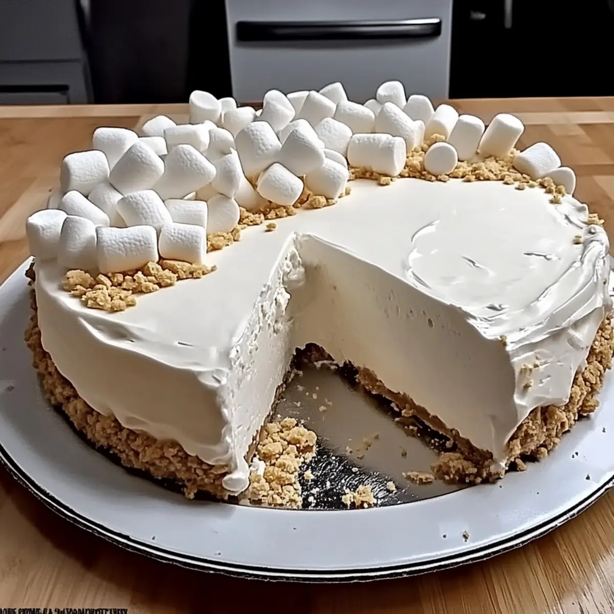 Marshmallow Whip Cheesecake