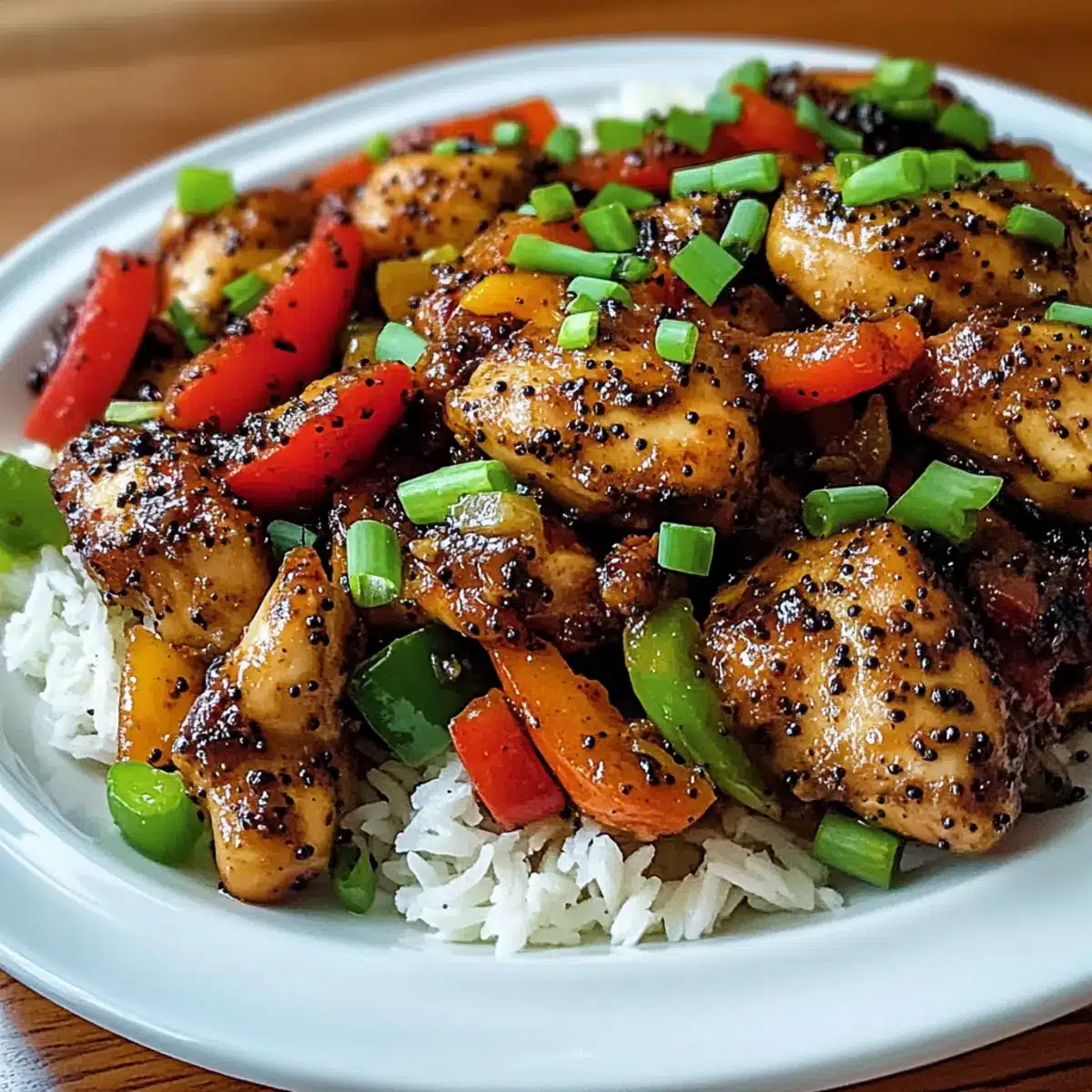 Black Pepper Chicken