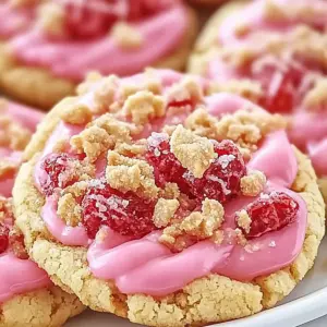 Strawberry Crunch Cookies