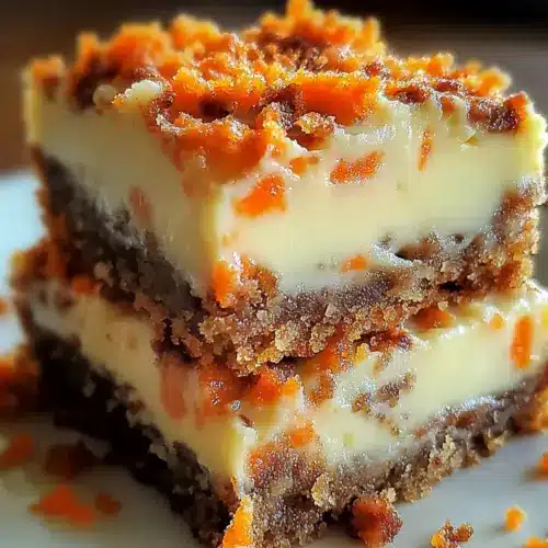 Carrot Cake Cream Cheese Bars
