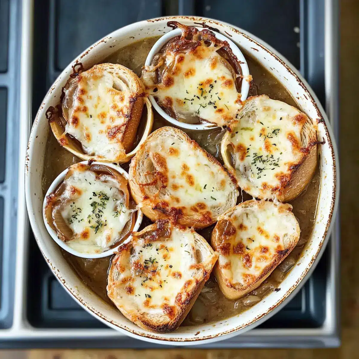 Slow Cooker French Onion Soup