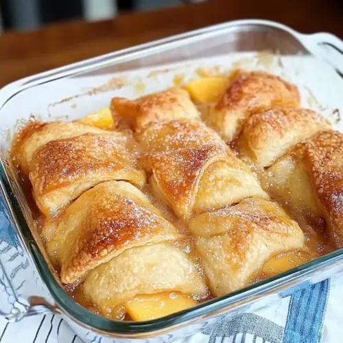 Peach Dumplings