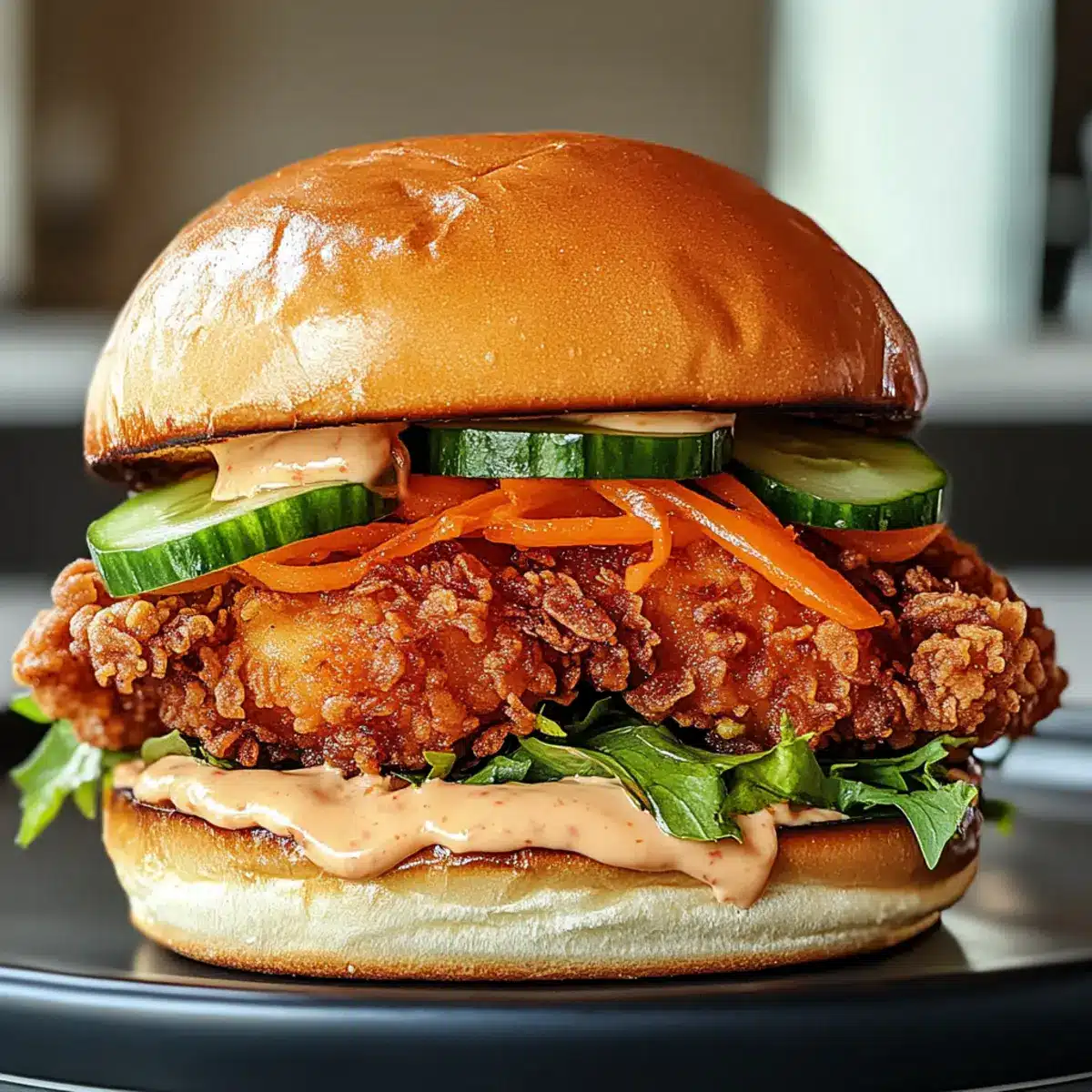Thai Fried Chicken Sandwich