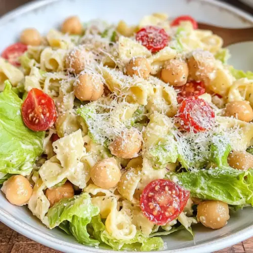 Vegan Caesar Pasta Salad
