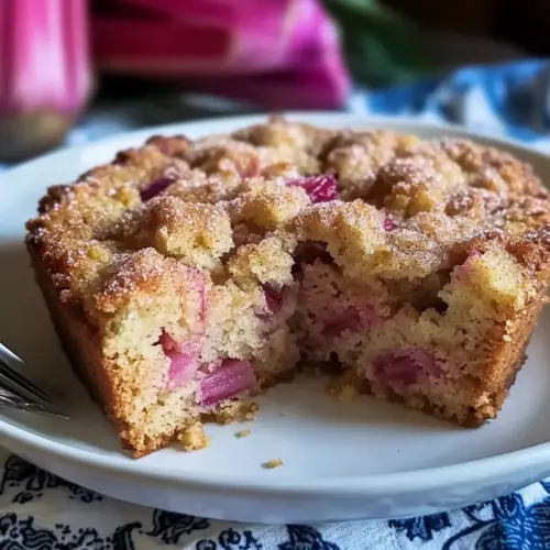 Rhubarb Coffee Cake