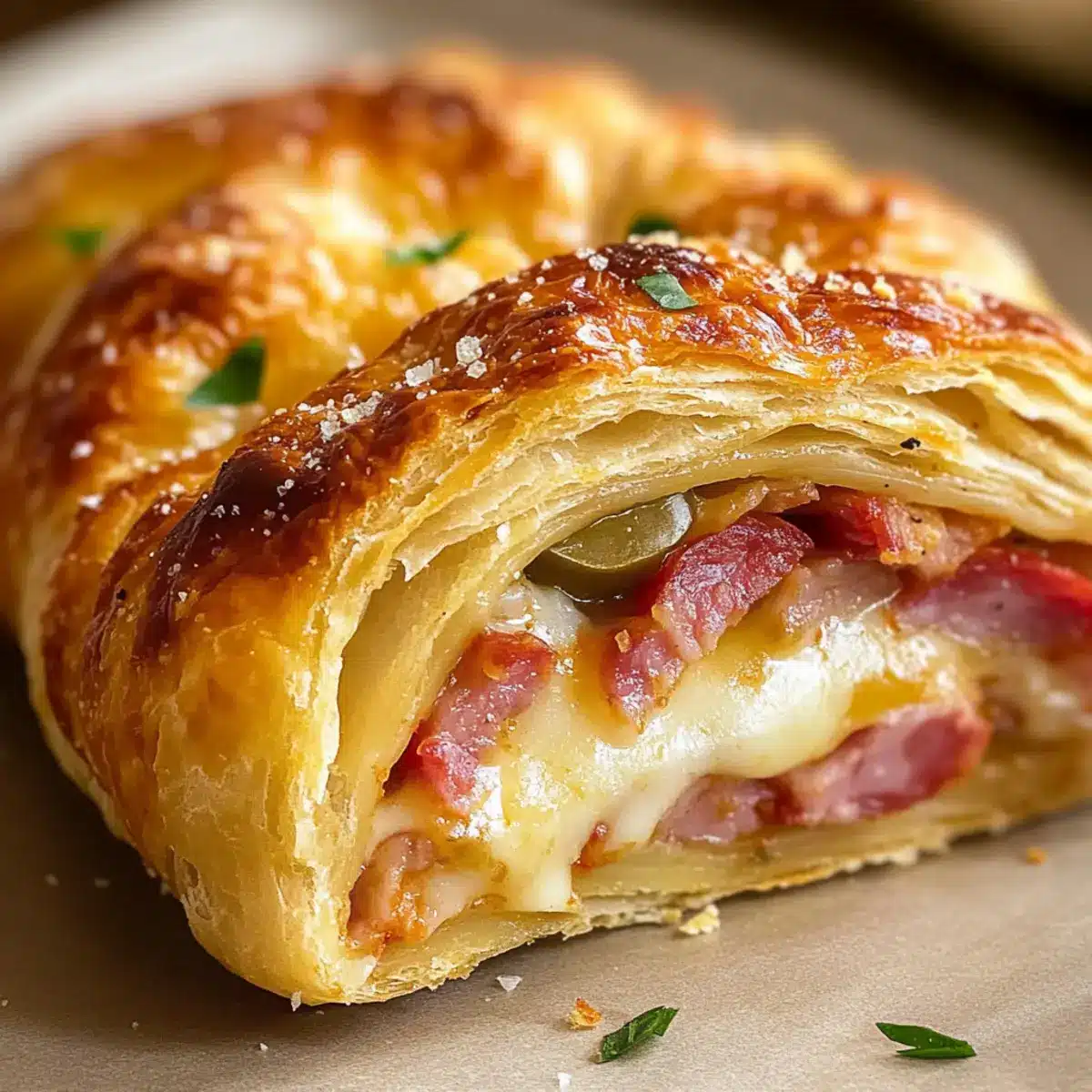 Spicy Italian Crescent Ring