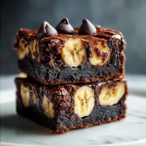 Banana Bread Brownies
