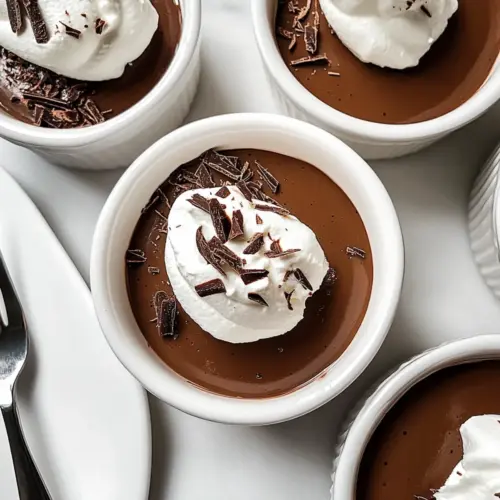 Chocolate Pots de Crème