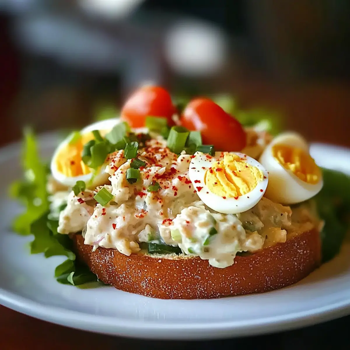 Amish Creamy Tuna Egg Salad