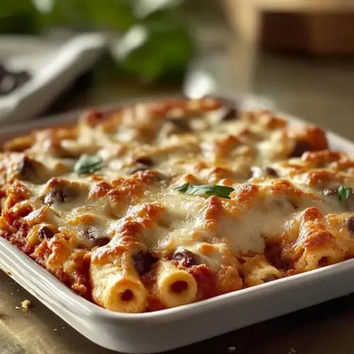 Easy Baked Ziti