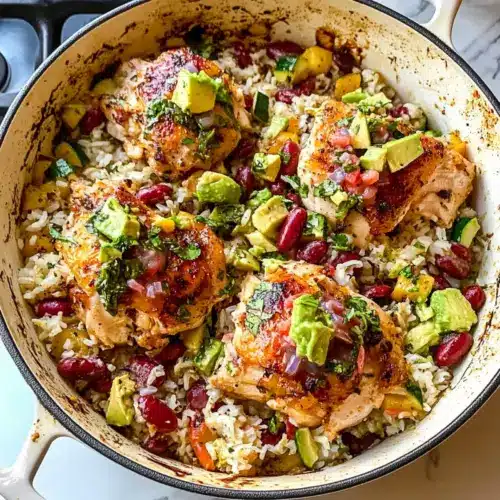 Mexican-Spiced Chicken and Rice Bake