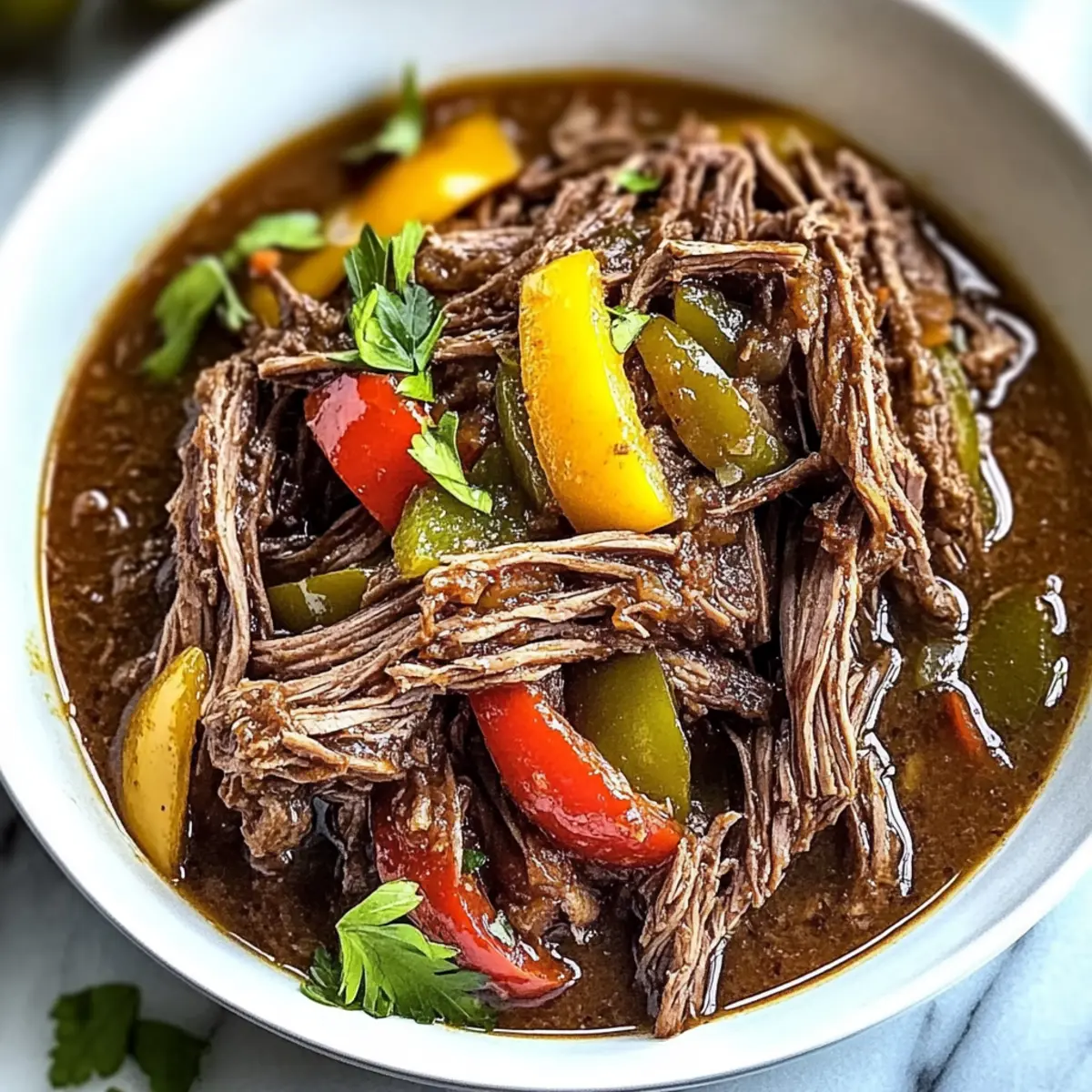 Hearty Crockpot Italian Beef for Cozy Family Dinners