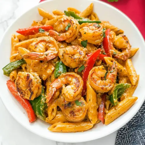 Jamaican Shrimp Rasta Pasta