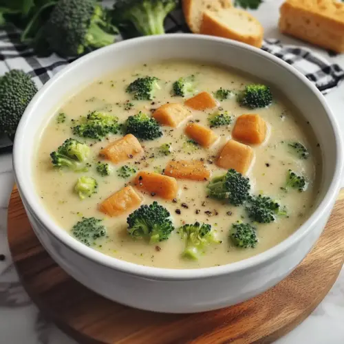 Smoked Gouda Broccoli Soup