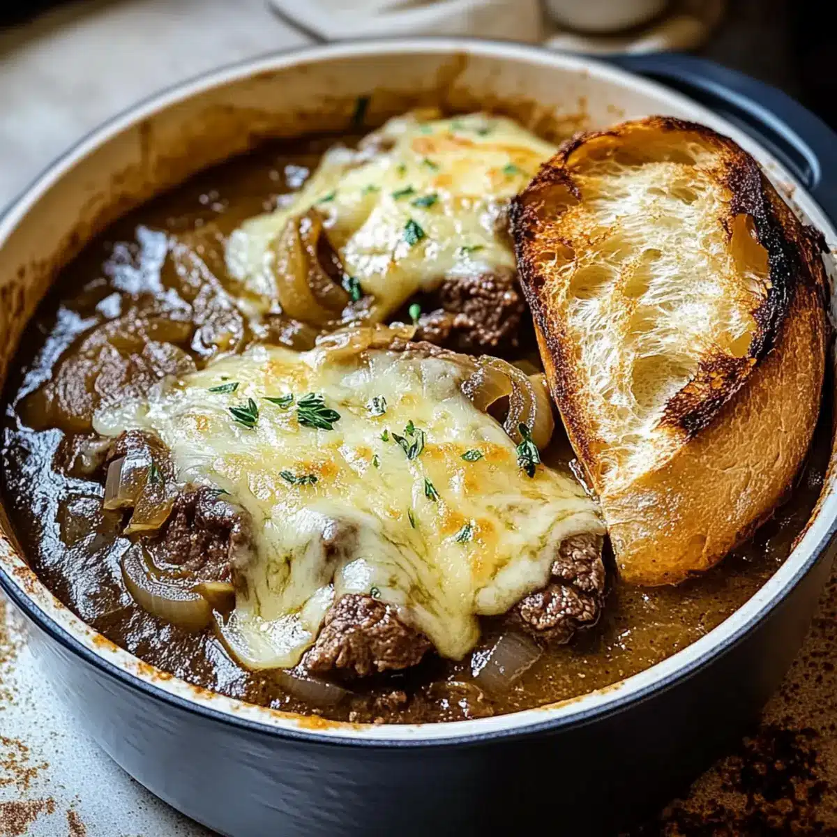 French Onion Beef Stew