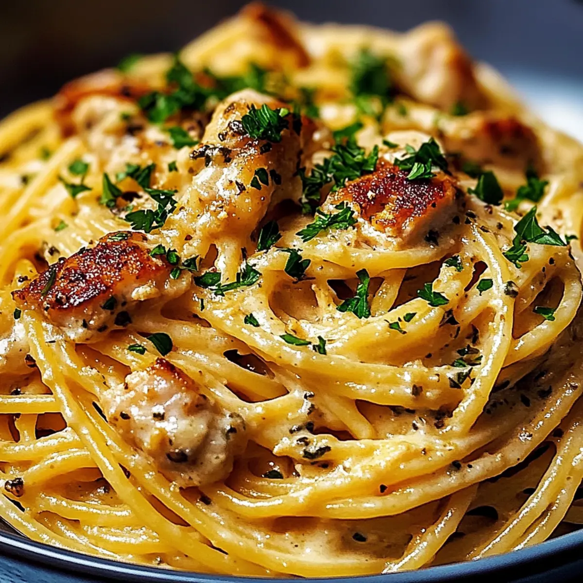 Monterey Chicken Spaghetti