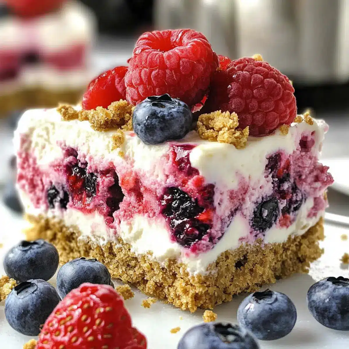 Summer Berry Frozen Dessert