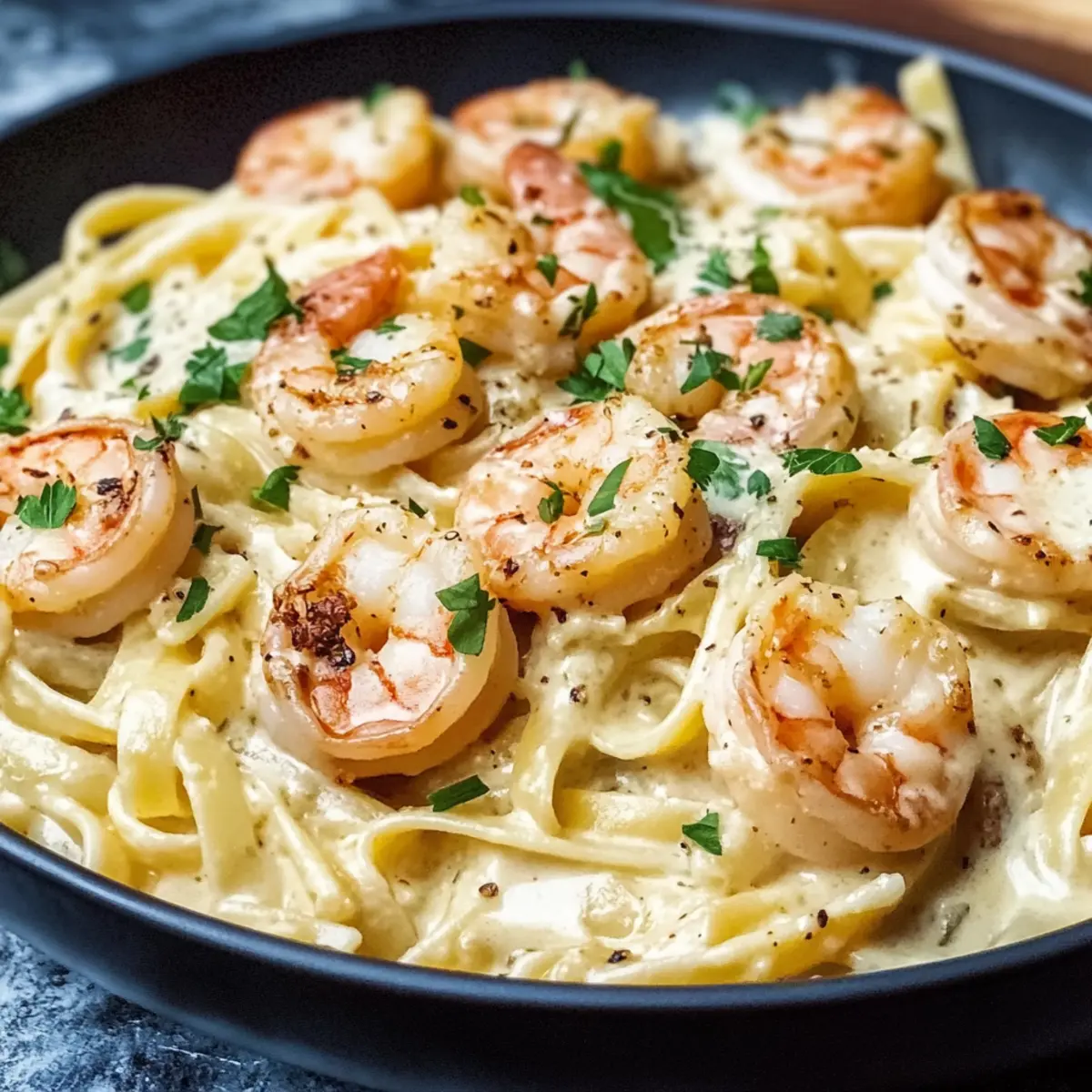 Olive Garden Shrimp Alfredo