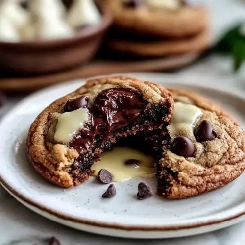 Inside Out Chocolate Chip Cookies