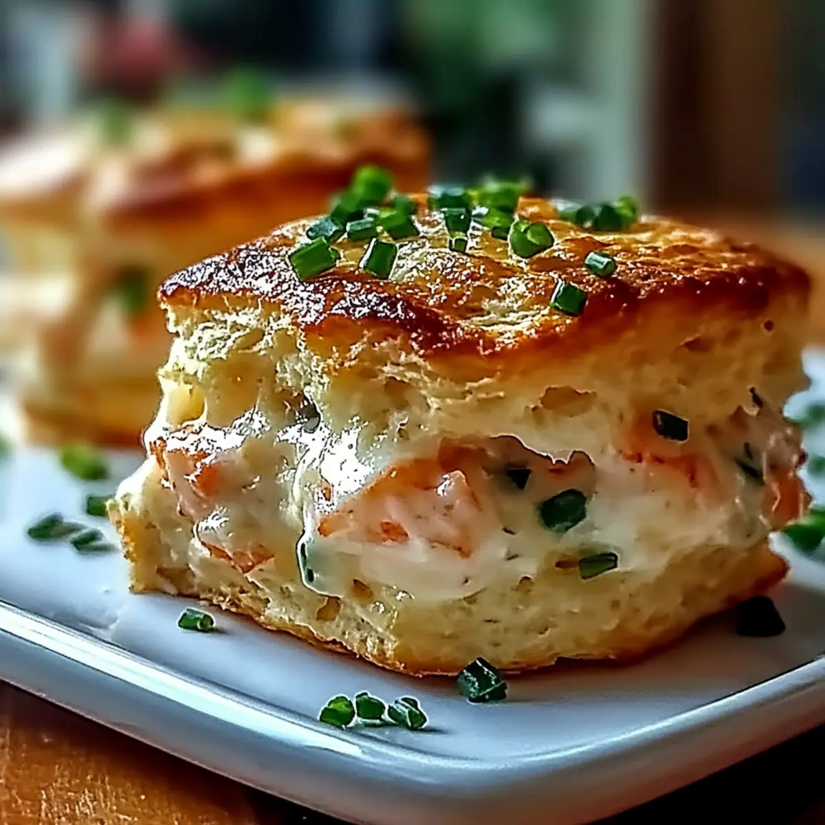 Shrimp Crab Biscuit Melts