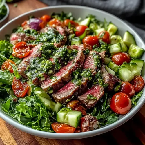 Chimichurri Steak Salad Bowl
