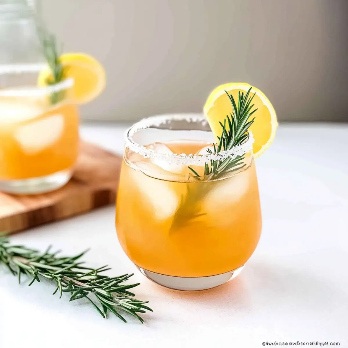 Simple Pineapple Ginger Kombucha Mocktail
