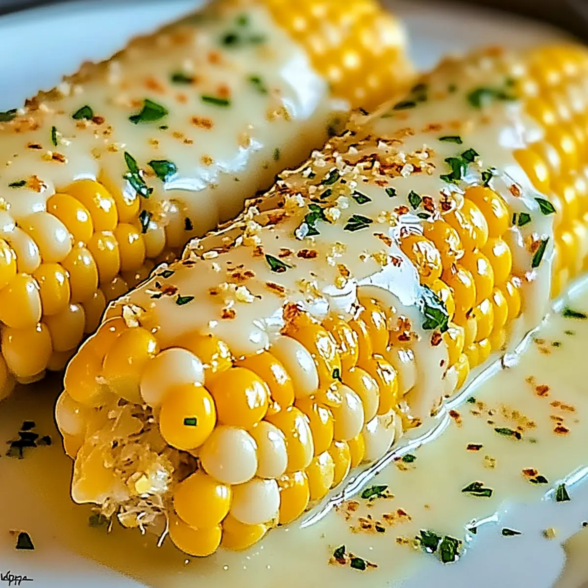 Garlic Parmesan Corn