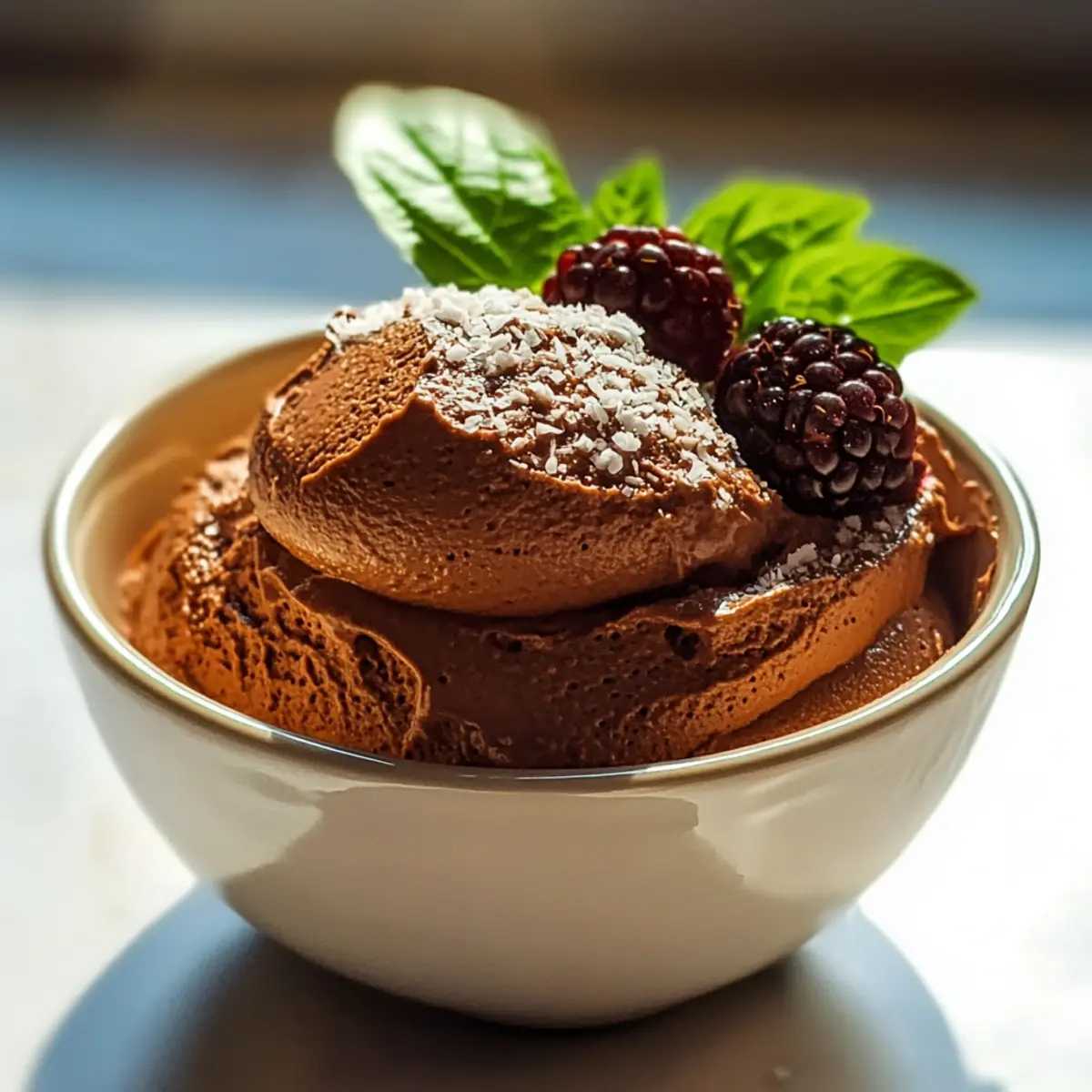 Chocolate Avocado Mousse