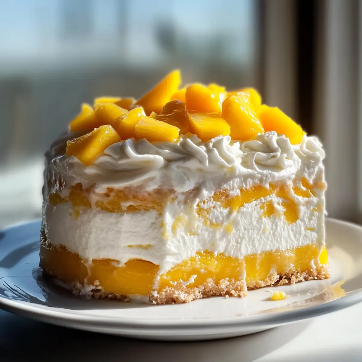 Irresistible Mango Tres Leches