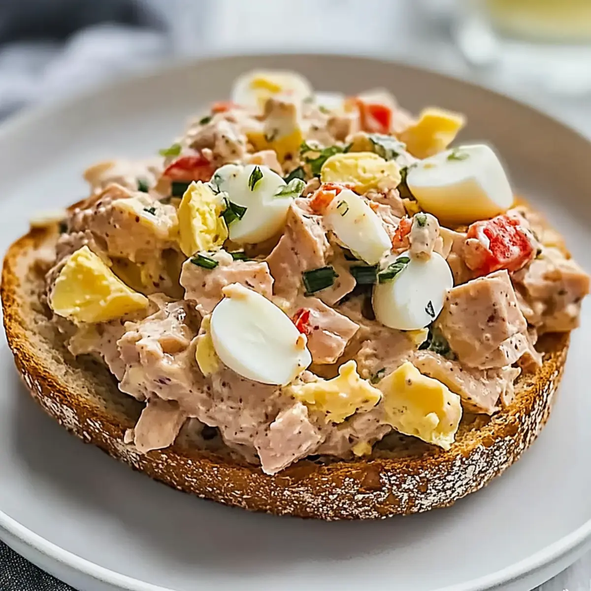 Healthy Tuna Egg Salad