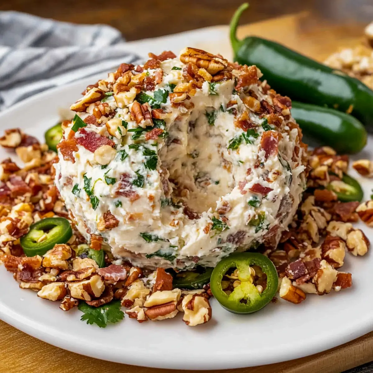 Jalapeno Popper Cheese Ball