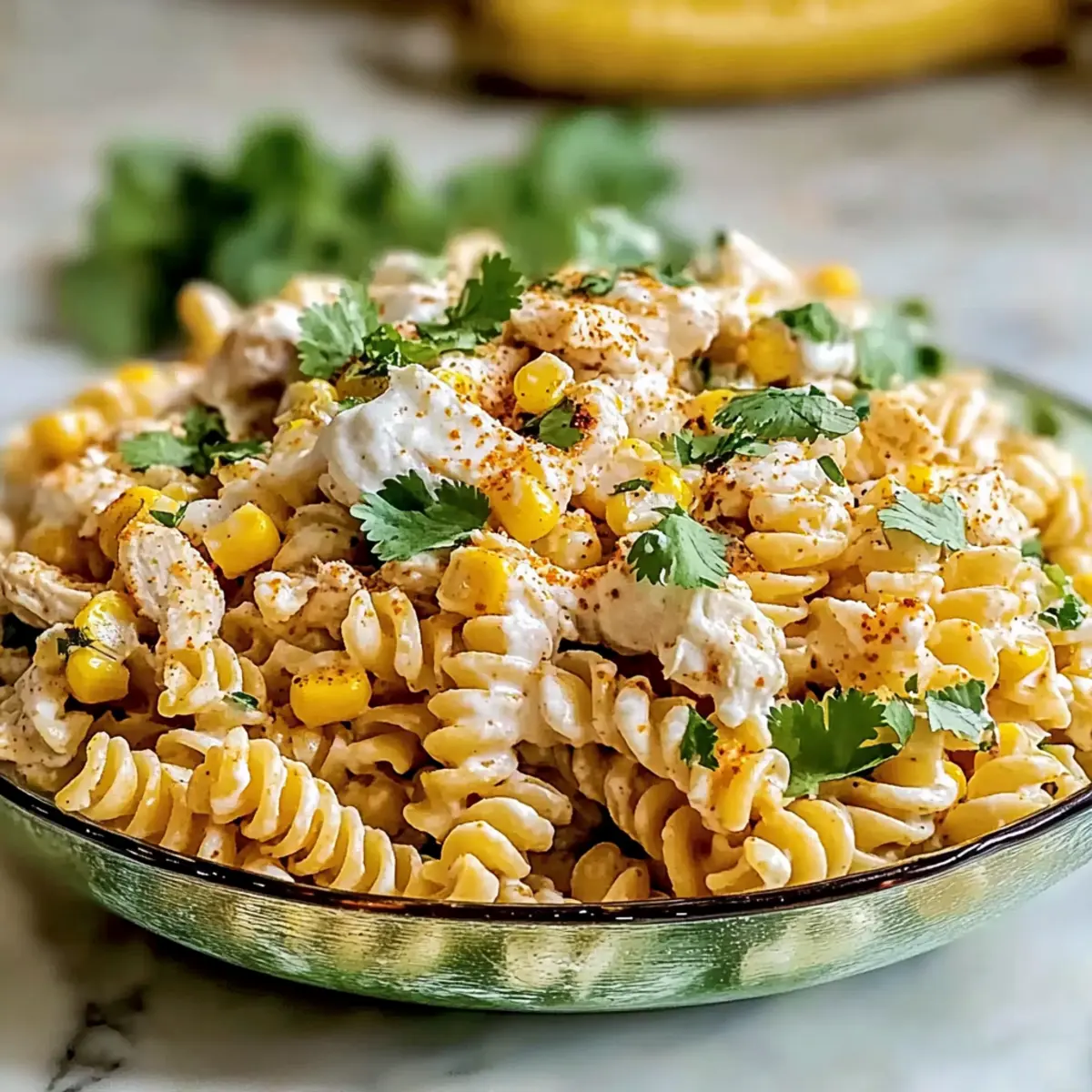 Tasty Elote Pasta Salad Greek Yogurt