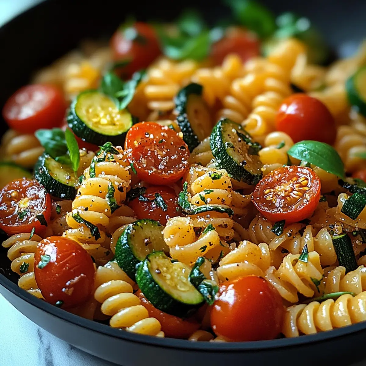 Tomato Zucchini Pasta