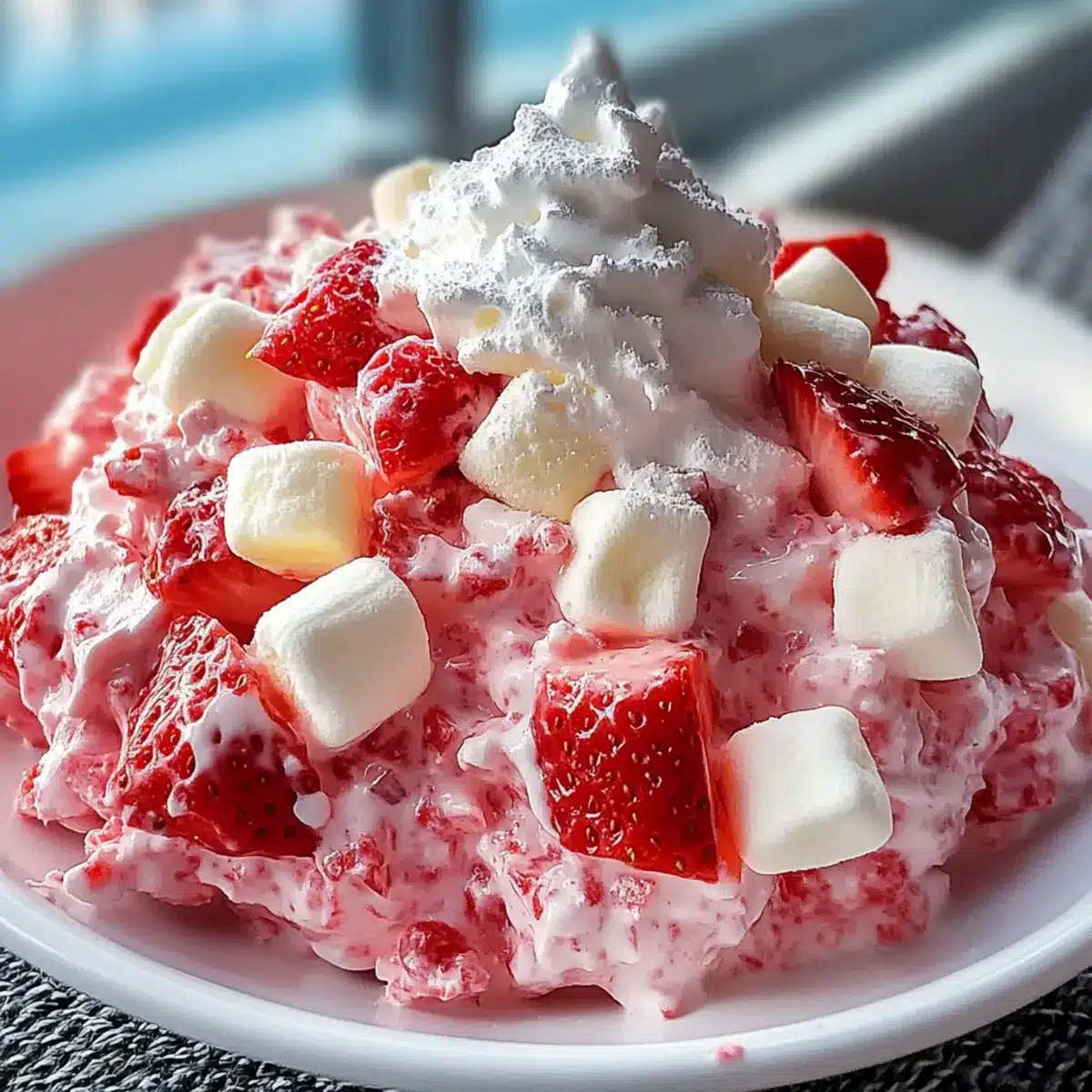 Creamy Strawberry Fluff Salad