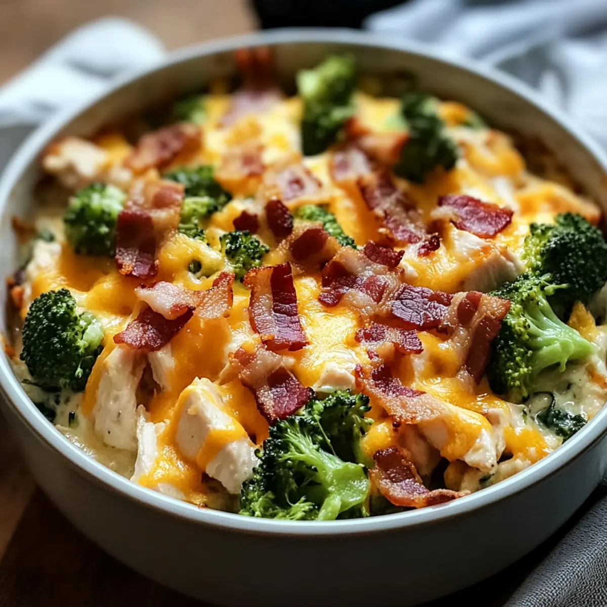 Easy Low Carb Chicken Casserole