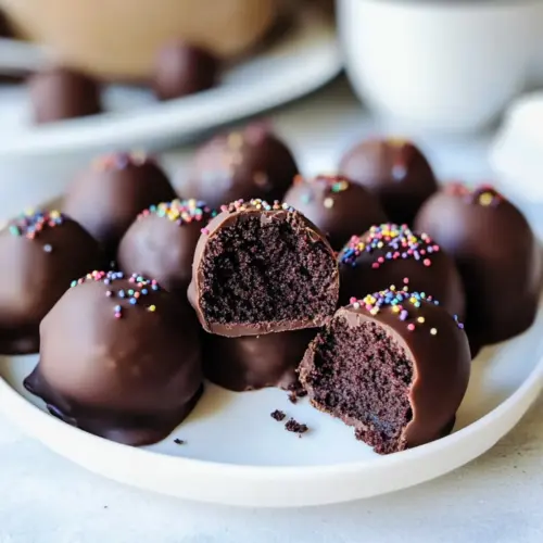 Chocolate Cake Balls