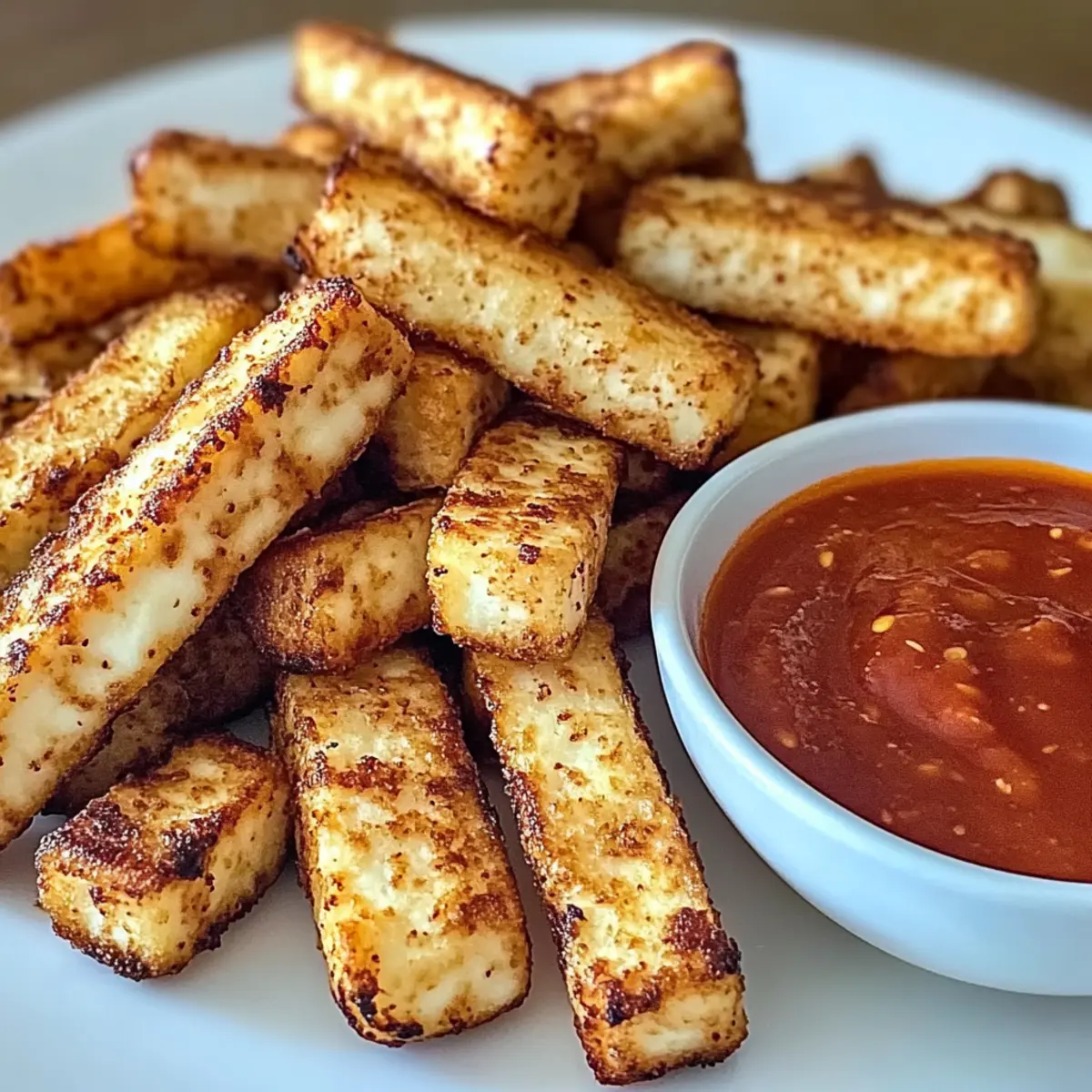 Crispy Halloumi Fries