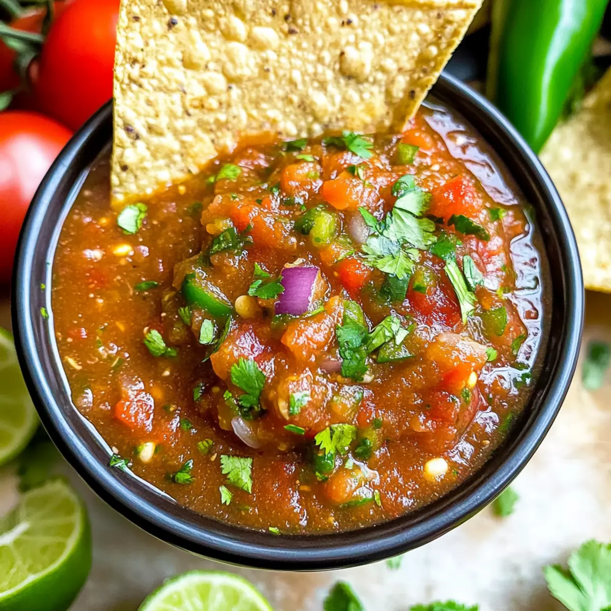 5 Minute Blender Salsa