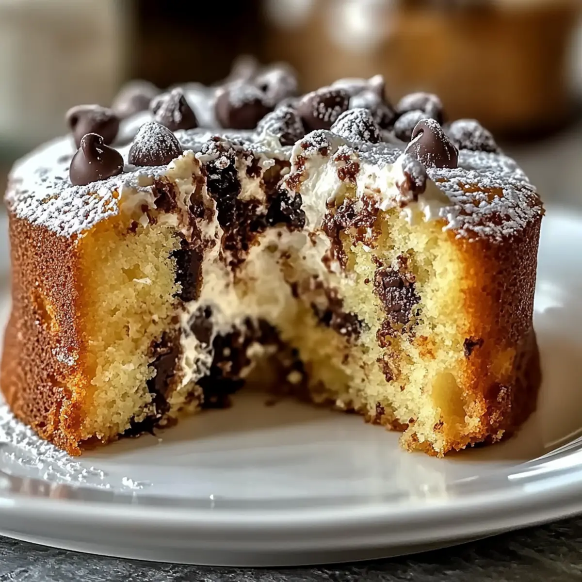 Italian Chocolate Chip Ricotta Cake