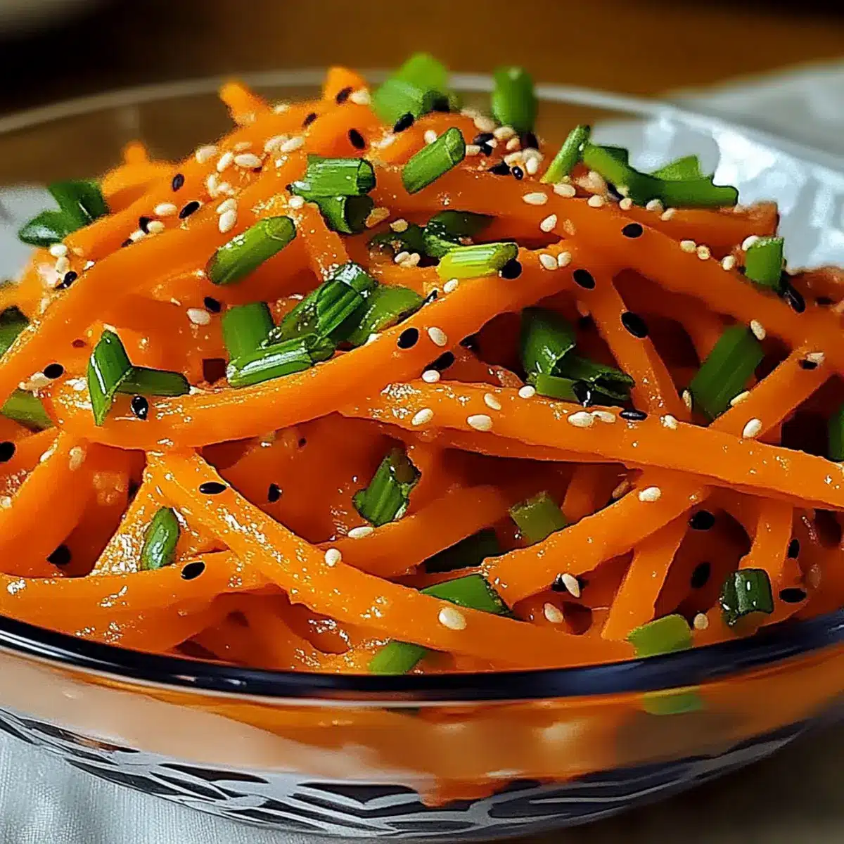 Viral Carrot Ribbon Salad