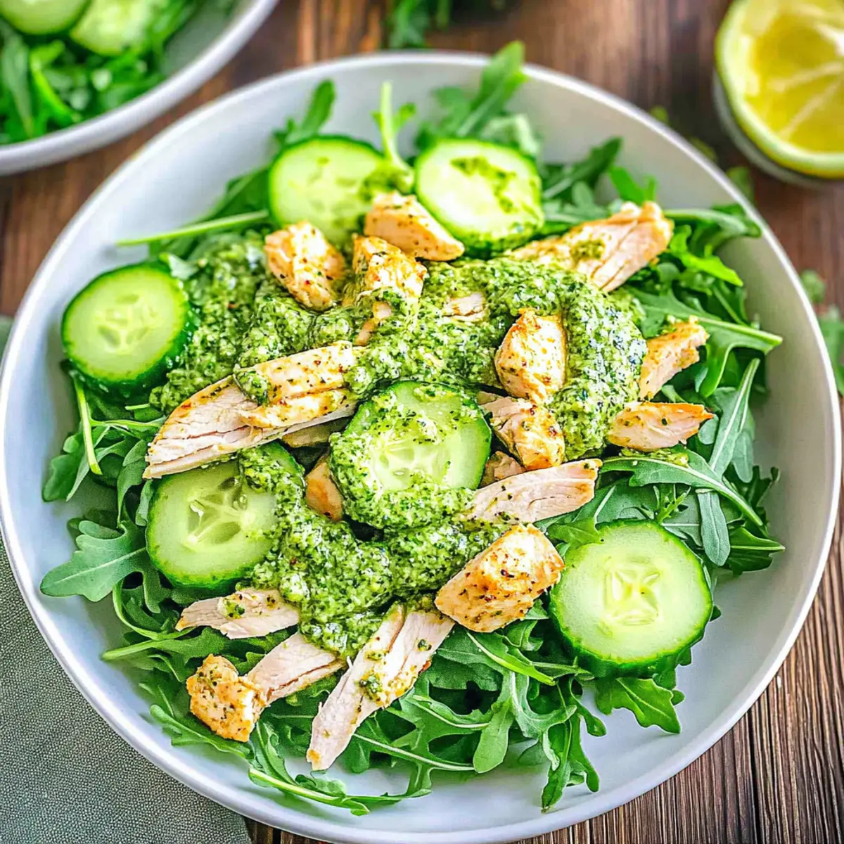 Chicken Cucumber Salad