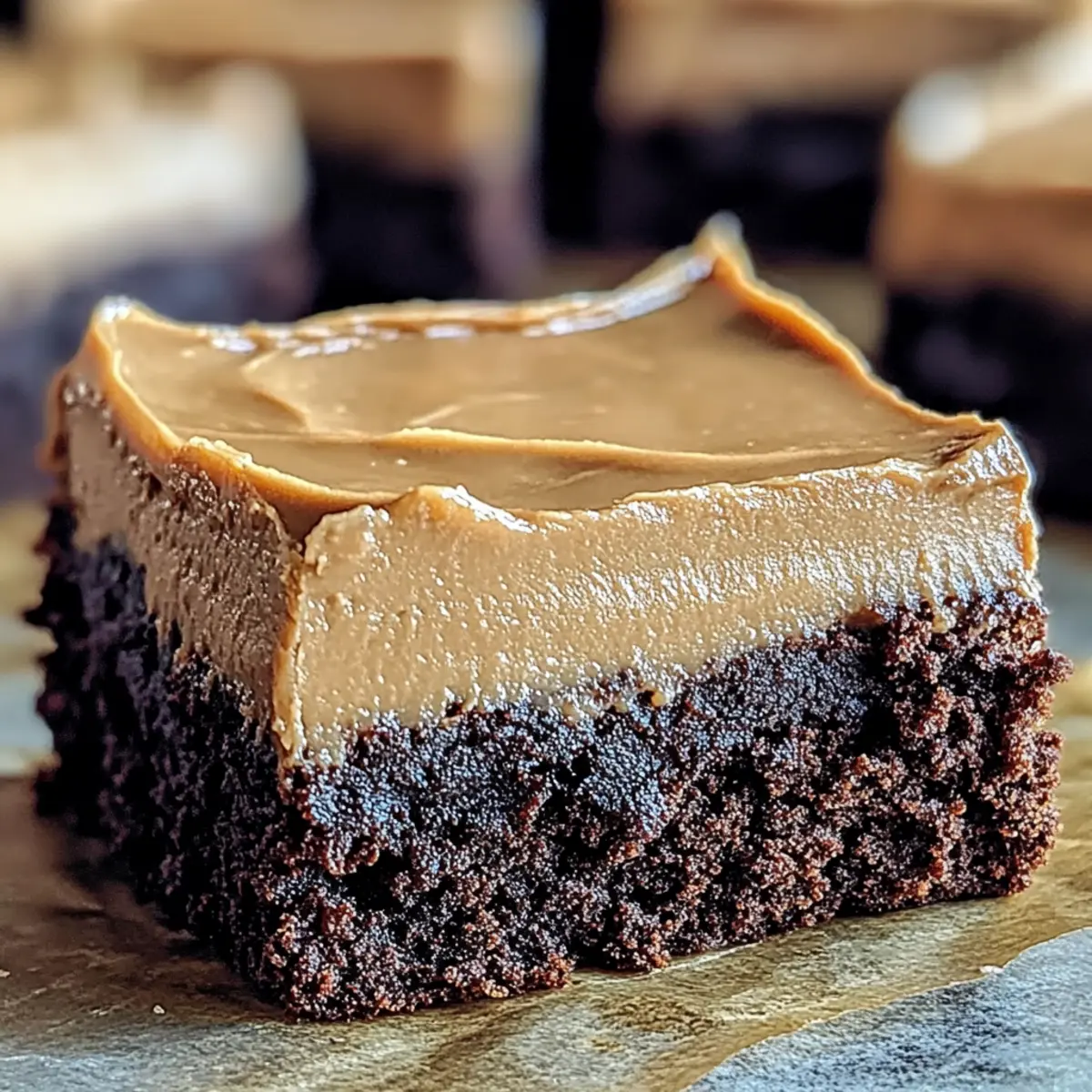 Frosted Coffee Brownies