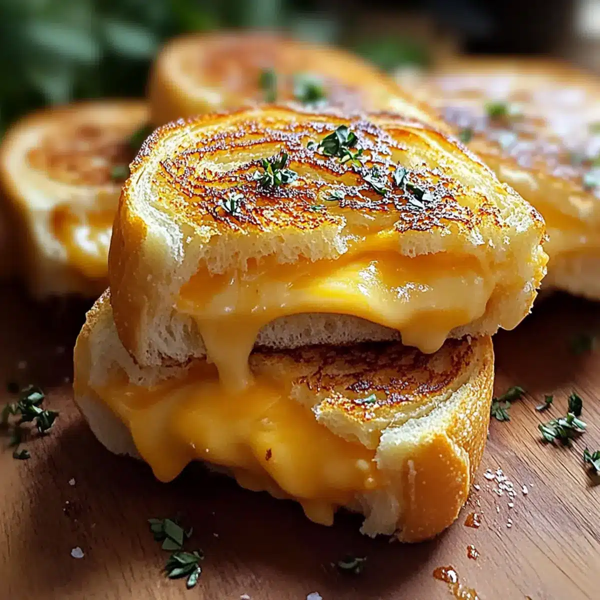 Mini Grilled Cheese Hawaiian Rolls