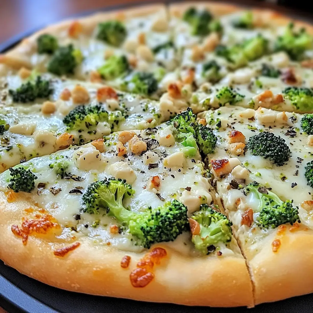 Broccoli White Pizza Recipe