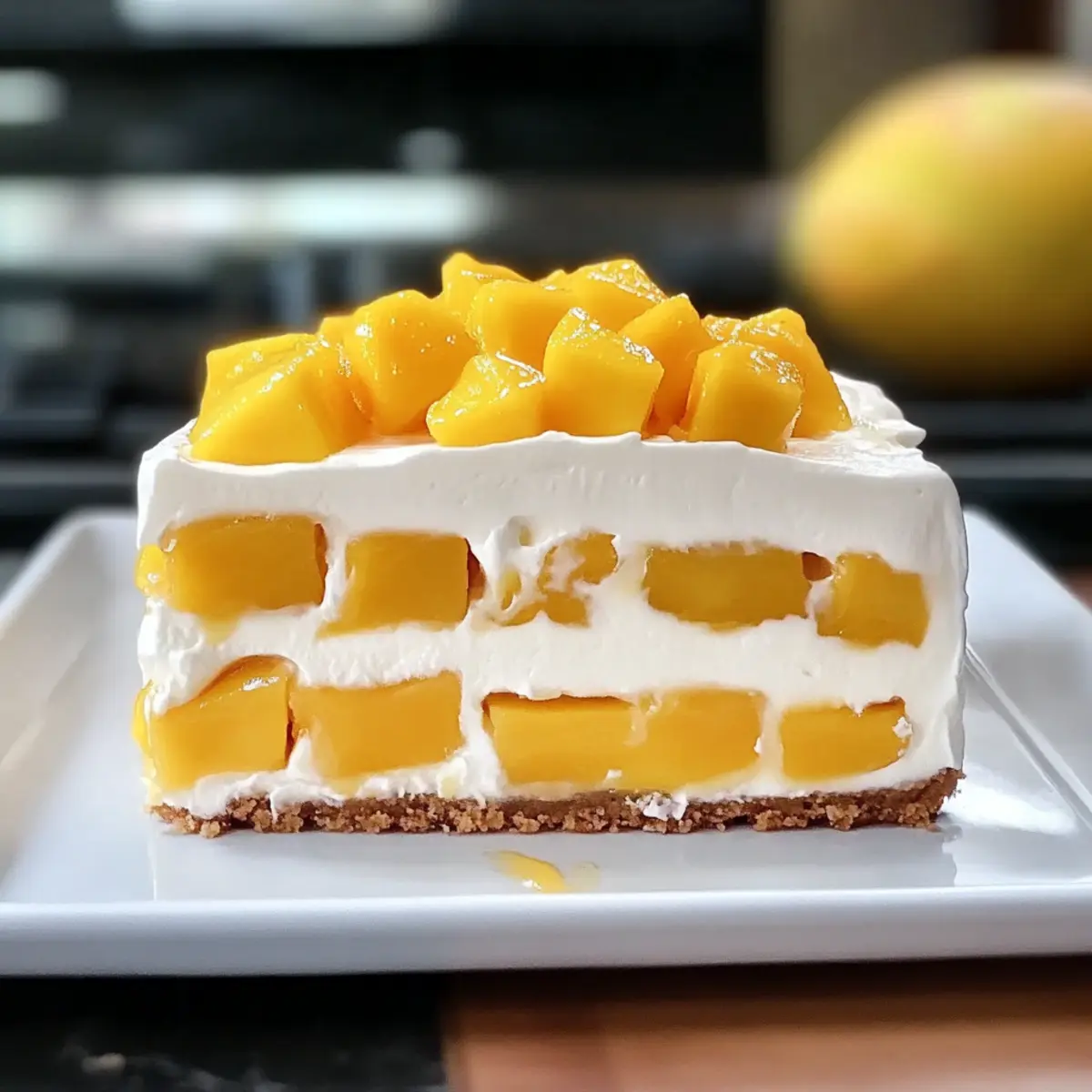 Mango Tres Leches Cake