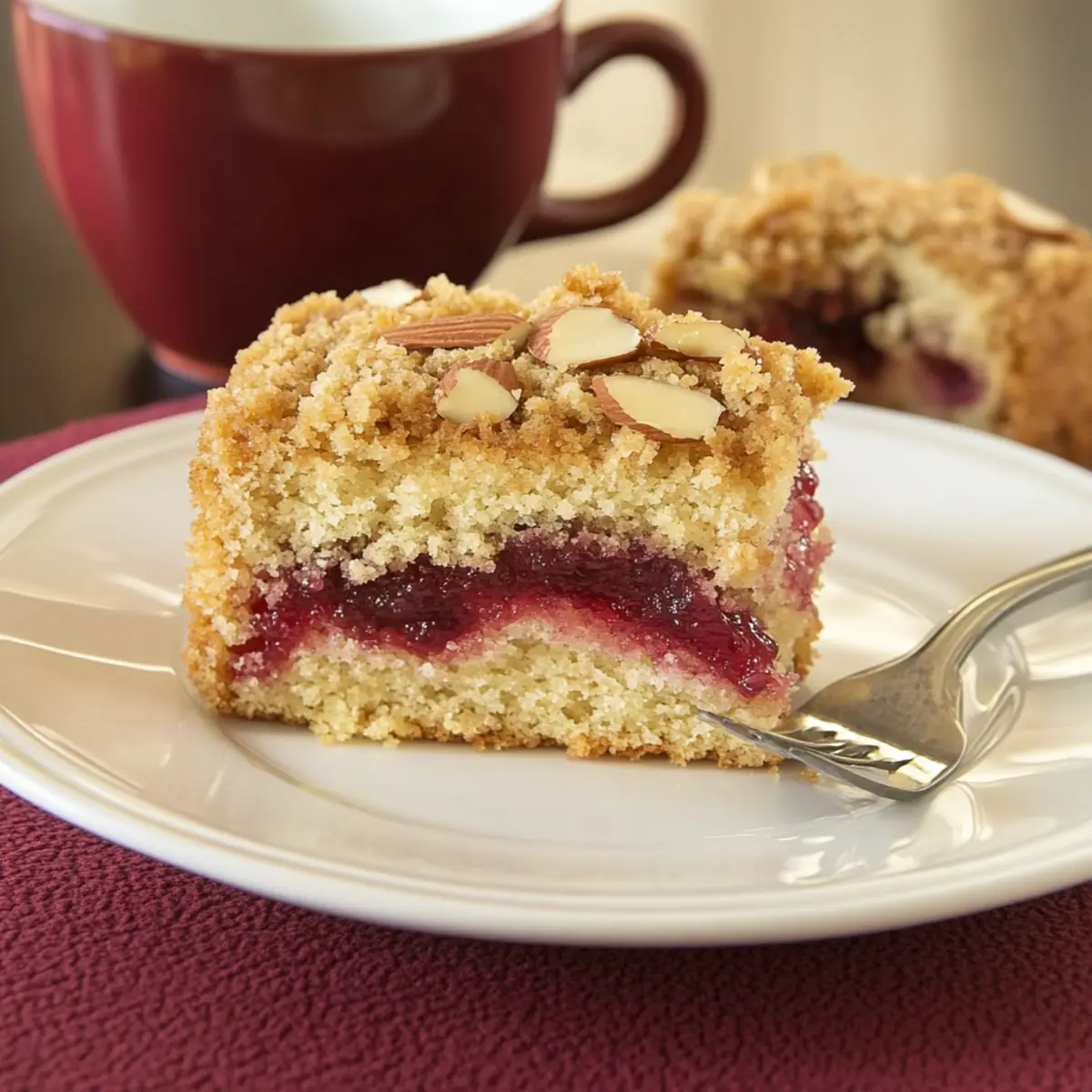 Jam-Swirled Coffee Cake