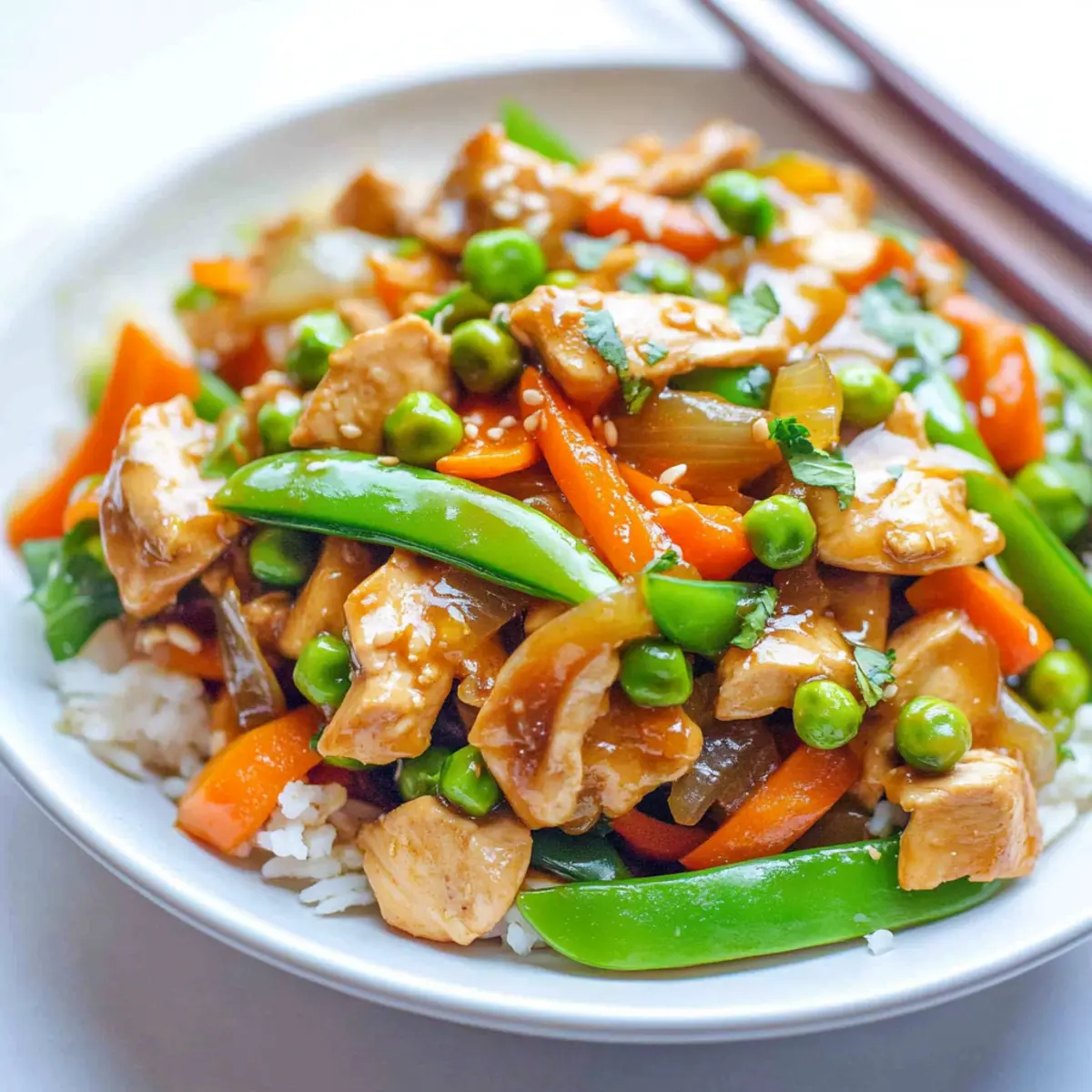 The Best Healthy Chicken Stir Fry
