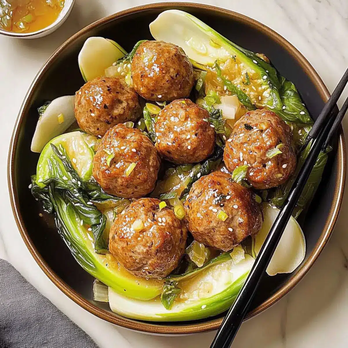 Lion’s Head Meatballs