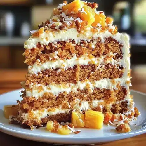 Hawaiian Carrot Pineapple Cake